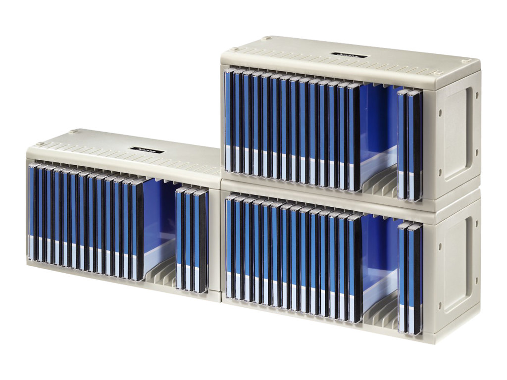 Hama CD Rack 20 Kunststoff Grau