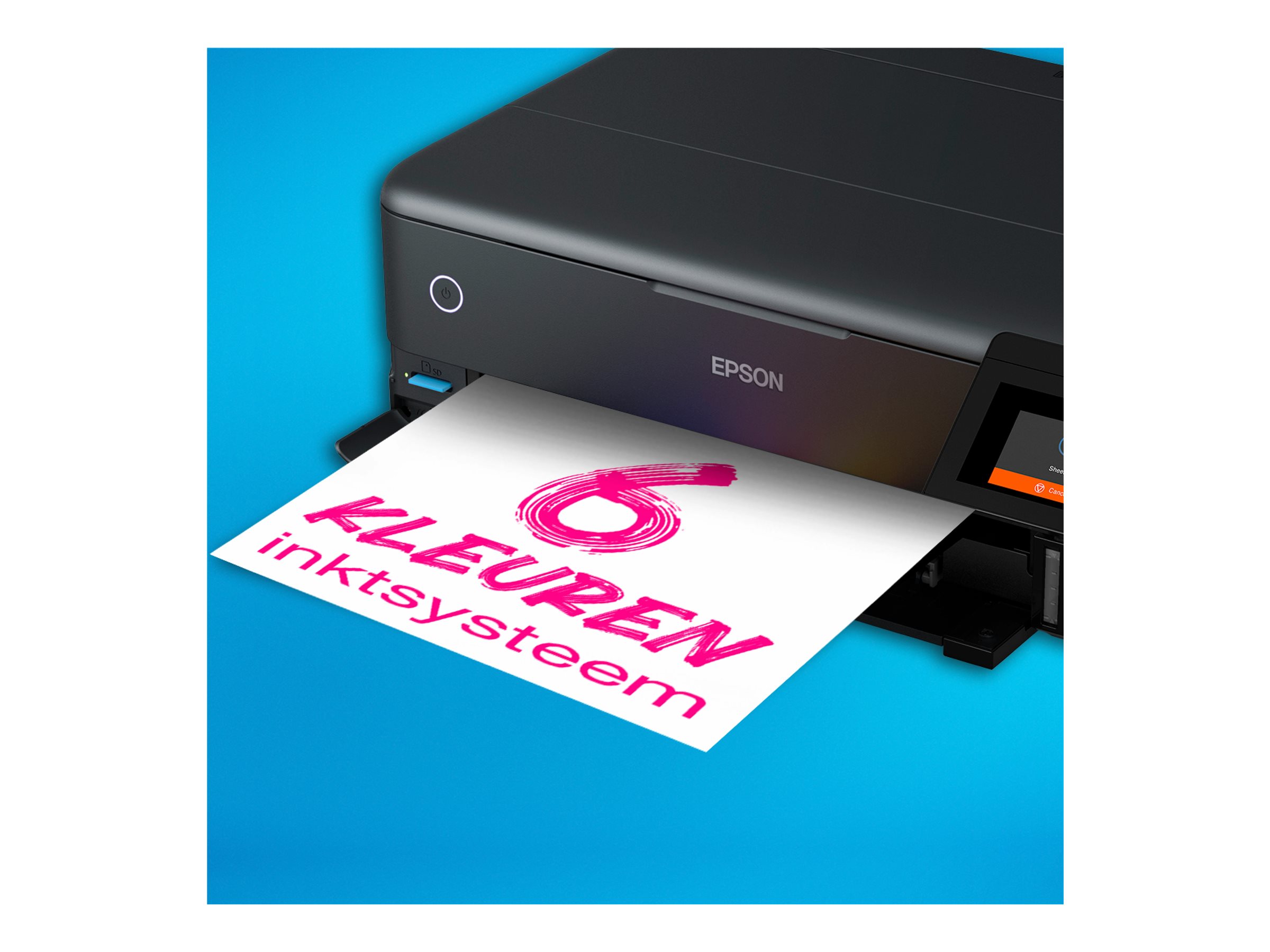 EPSON EcoTank ET8550 3 in 1 TintenstrahlMultifunktionsdrucker schwarz