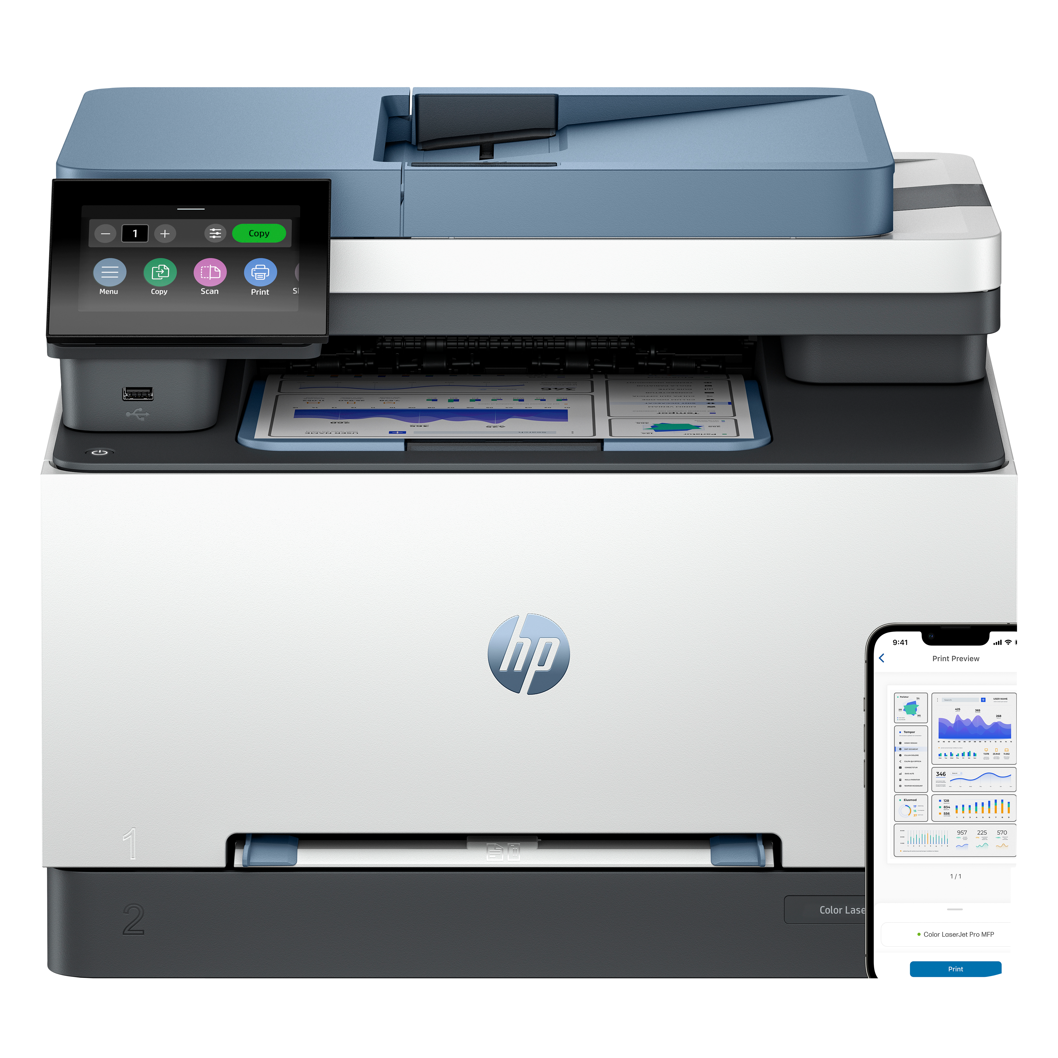 HP Color LaserJet Pro MFP 3302fdwg