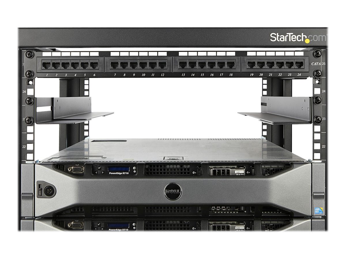 StarTech.com 1HE 19 Zoll Server Rack Schienen einstellbar UNIRAILS1UB