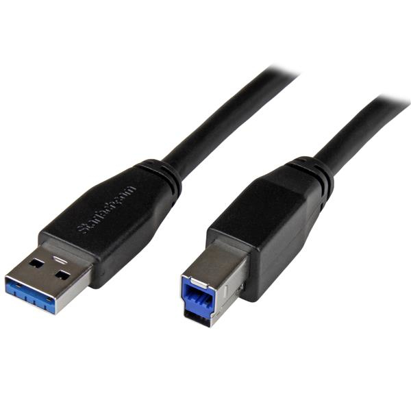 StarTech.com USB 3.0 USB-A auf USB-B Kabel 5m