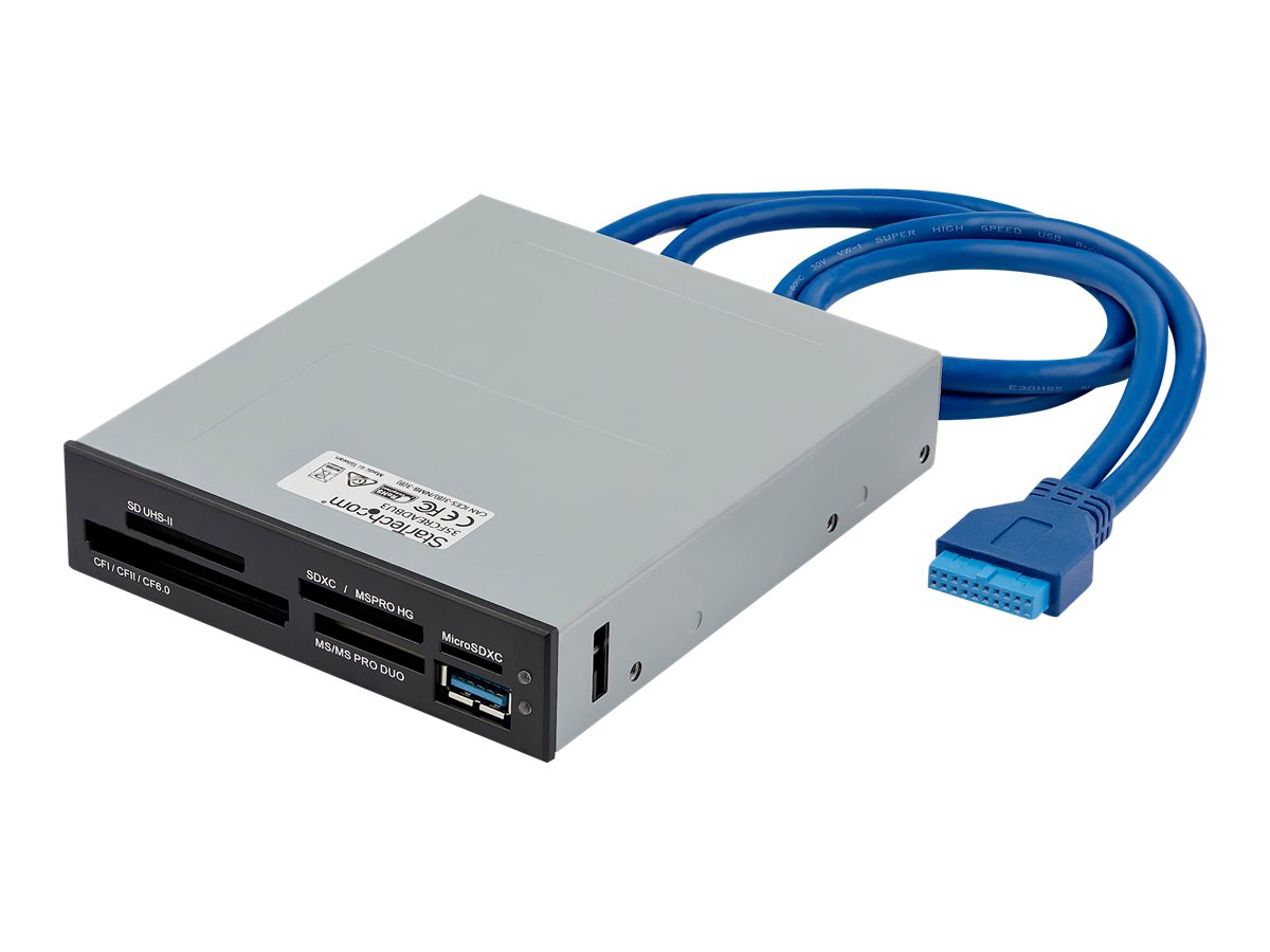 StarTech.com USB 3.0 Kartenleser UHS‑II 3,5 Zoll