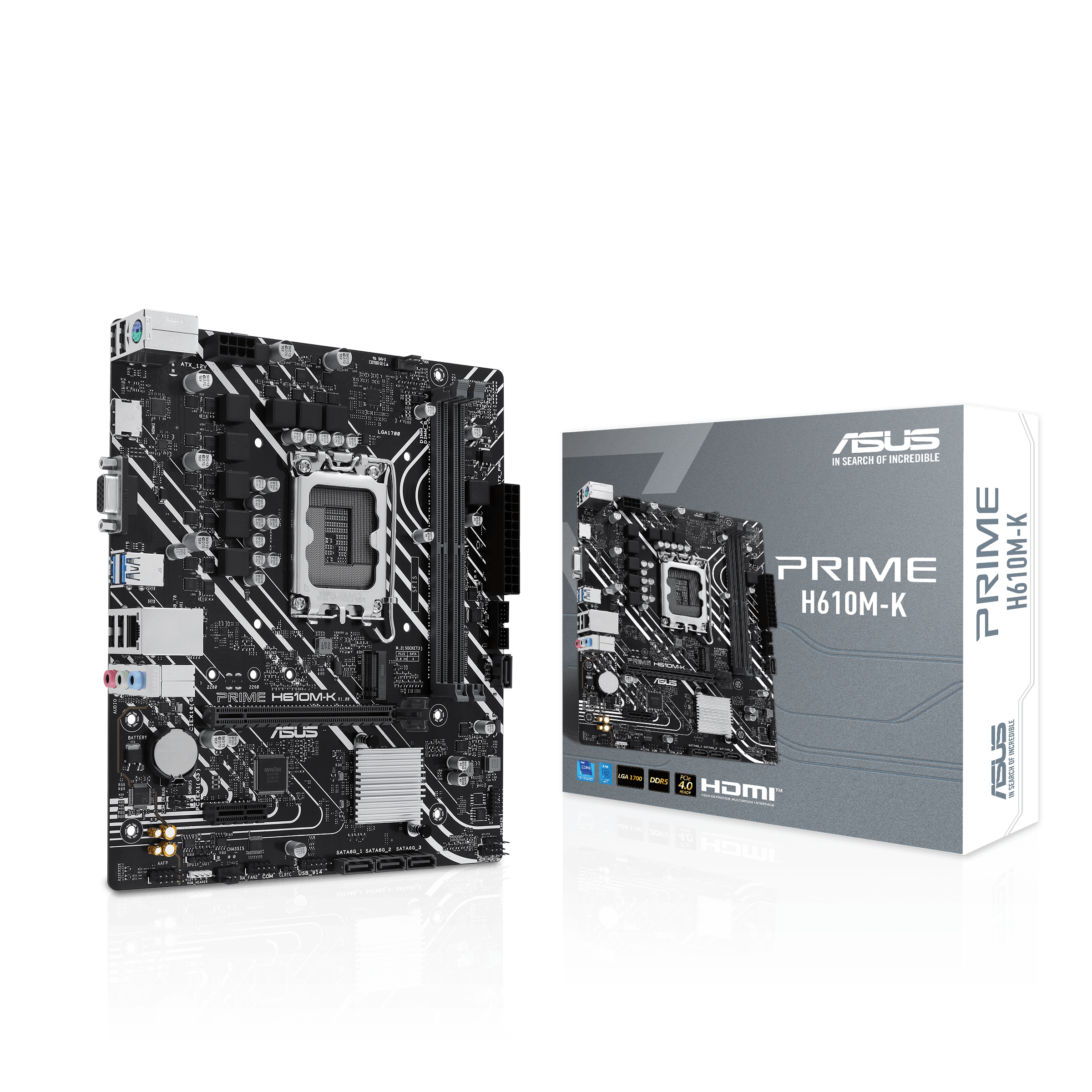 ASUS PRIME H610M-K Micro-ATX H610