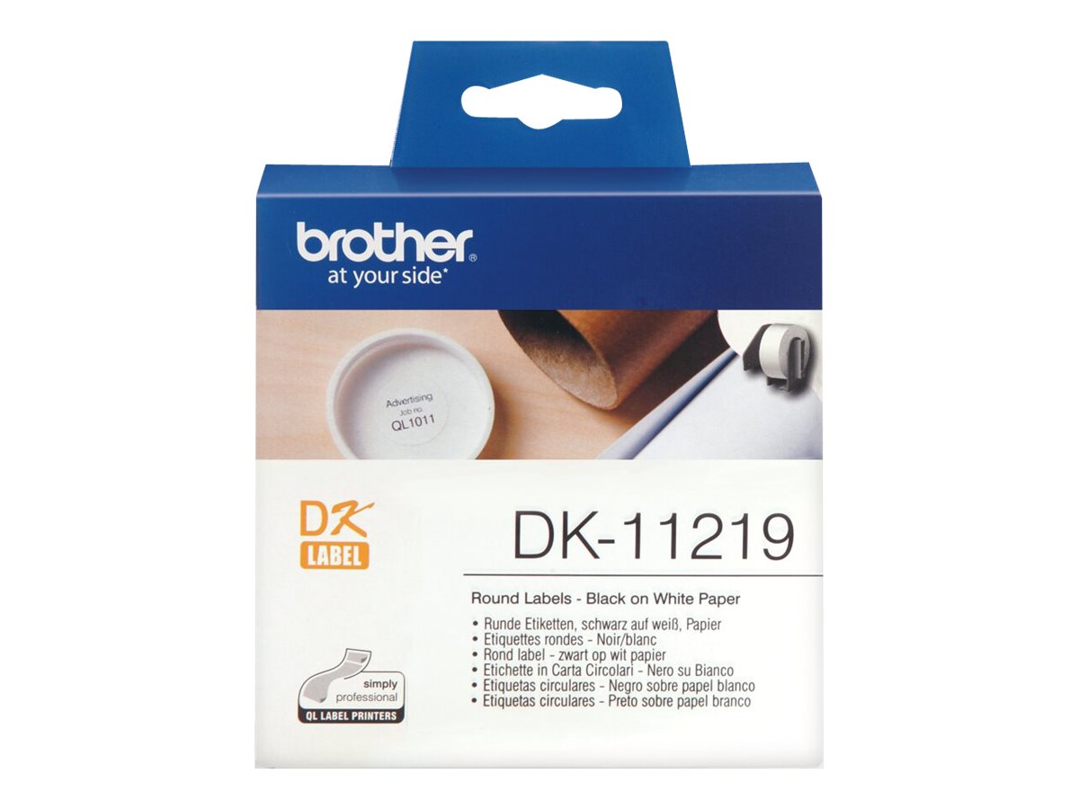 Brother DK-11219 Etiketten-Rolle 12mm