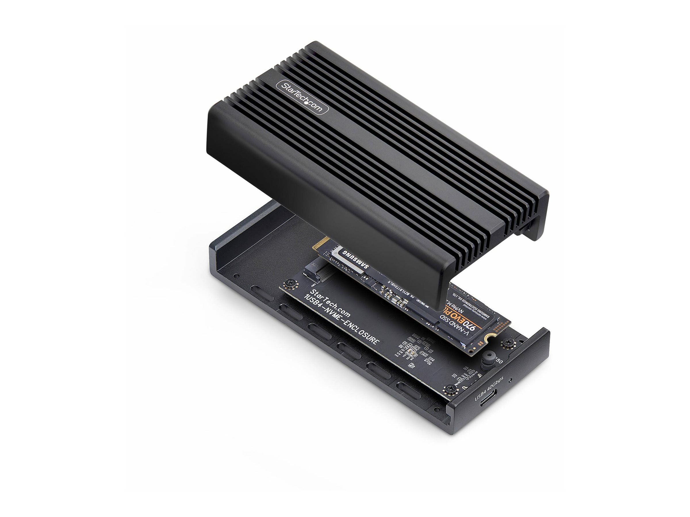StarTech.com USB4m.2 Gehäuse NVMe 40 Gbps
