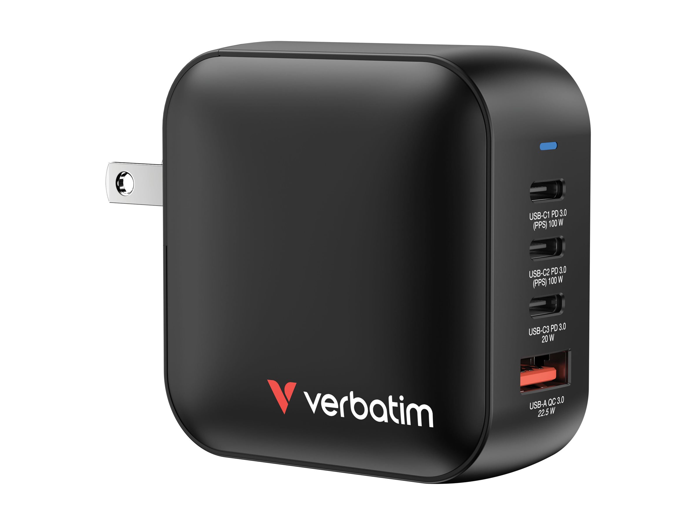 Verbatim Mini GaN Charger 4 Port 100W