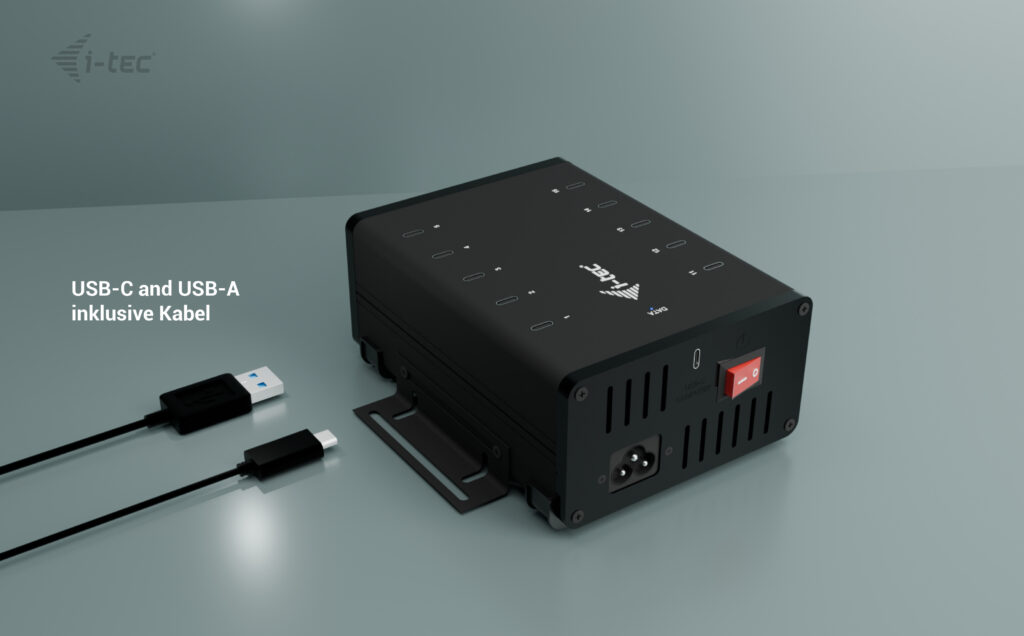 i-tec USB-Hub USB-C/USB-A Metal schwarz