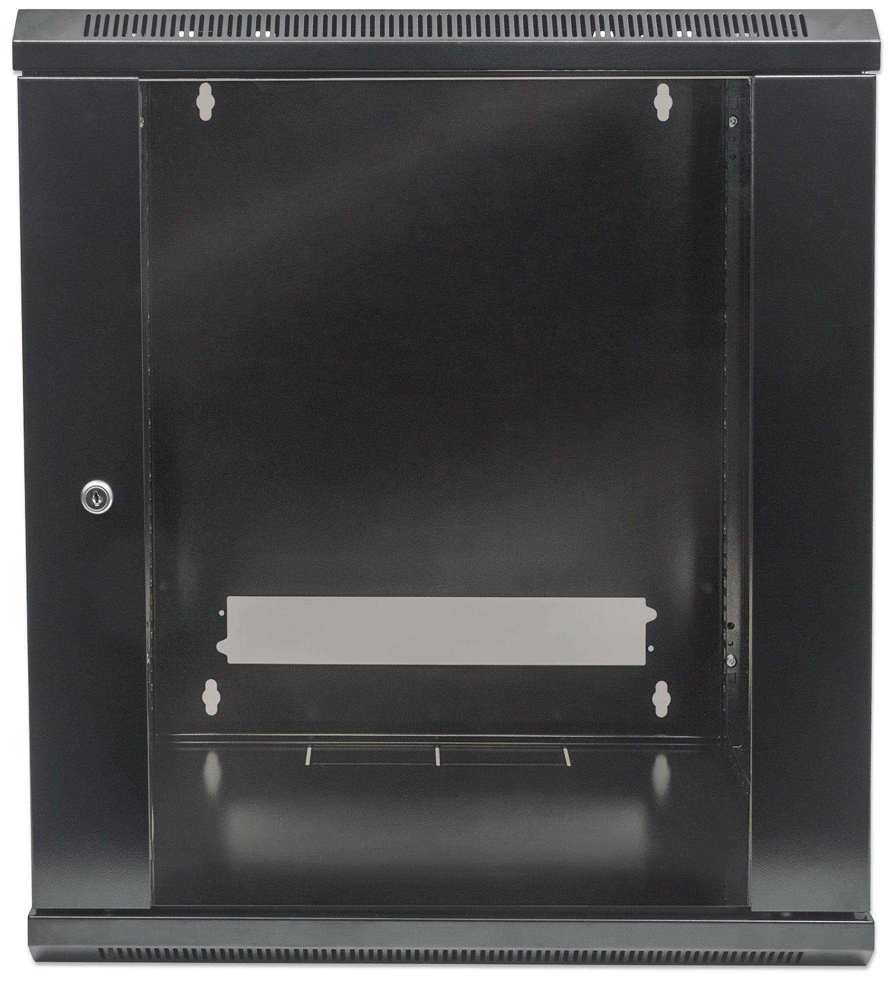 Intellinet Wandverteiler 9U 570x450mm schwarz unmontiert