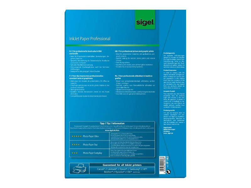 Sigel Fotopapier DIN A4 matt 120 g/qm