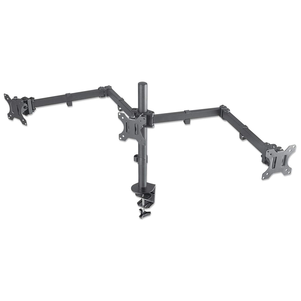 Manhattan Monitorarm 3-fach 10-27 Zoll Double-Link