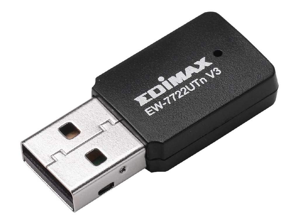Edimax EW-7722UTN V3 Nano USB Adapter N300 Wi-Fi