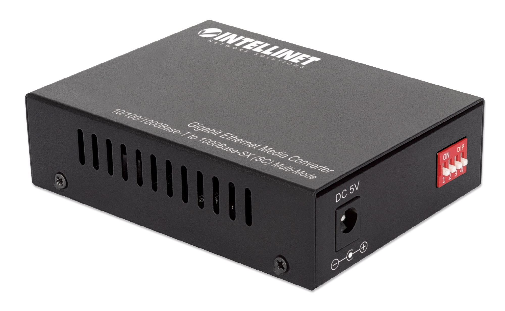 Intellinet Gigabit Medienkonverter SC Multimode 550m
