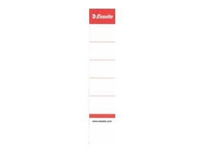 Esselte Leitz Einsteck‑Rückenschilder No.1 POWER weiß 5,0 cm