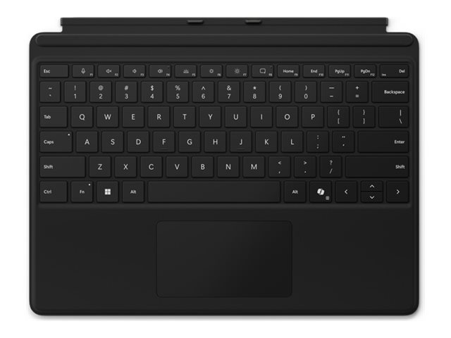 Microsoft Surface Pro Keyboard mit Trackpad und Surface Slim Pen 2 Ablage