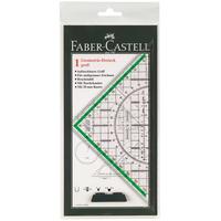 FABER-CASTELL Geometrie-Dreieck 20 cm