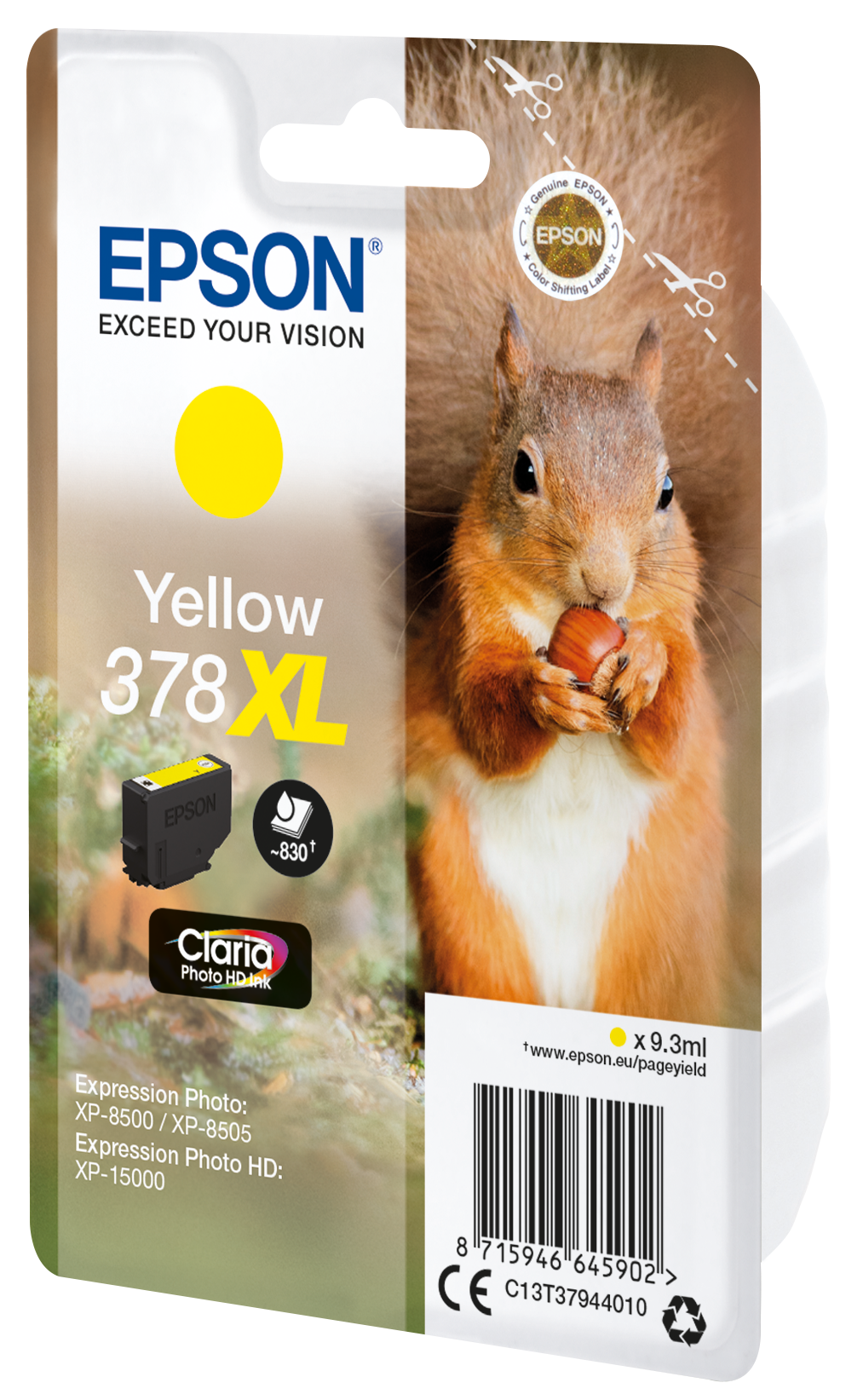 EPSON 378XLT37944 gelb Druckerpatrone