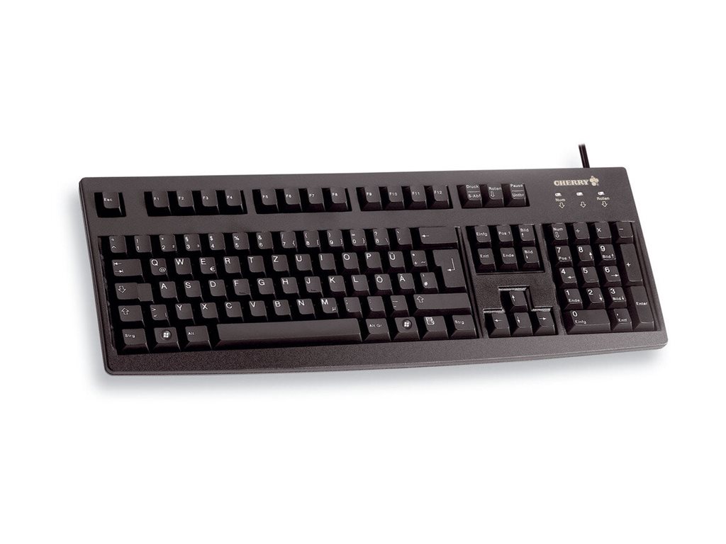 Cherry G83-6105 Tastatur Wired Deutsch Schwarz