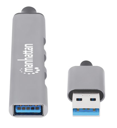 Manhattan USB-A 4-Port Hub 3x USB 2.0 1x USB 3.2 Gen1
