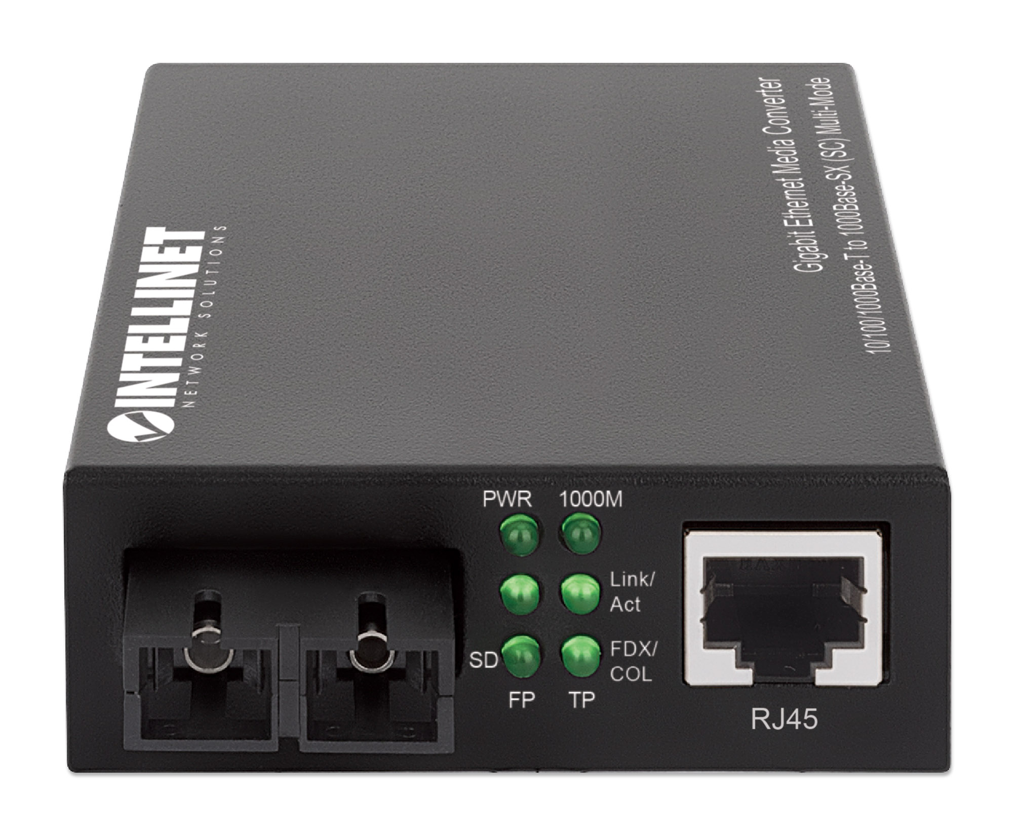 Intellinet Gigabit Medienkonverter SC Multimode 550m
