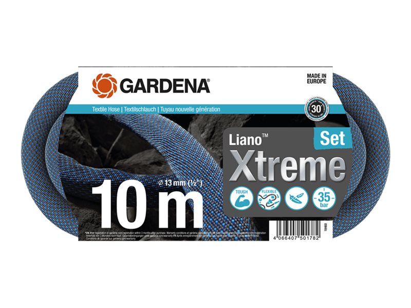 GARDENA GartenschlauchSet Liano Xtreme Set 10,0 m
