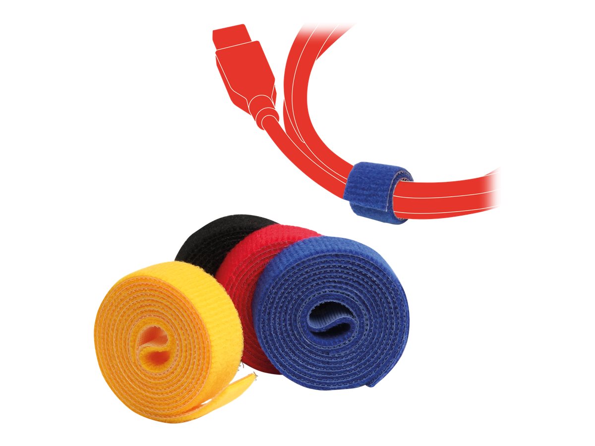 Label-the-cable LTC Roll Strap 4x1m Weiß