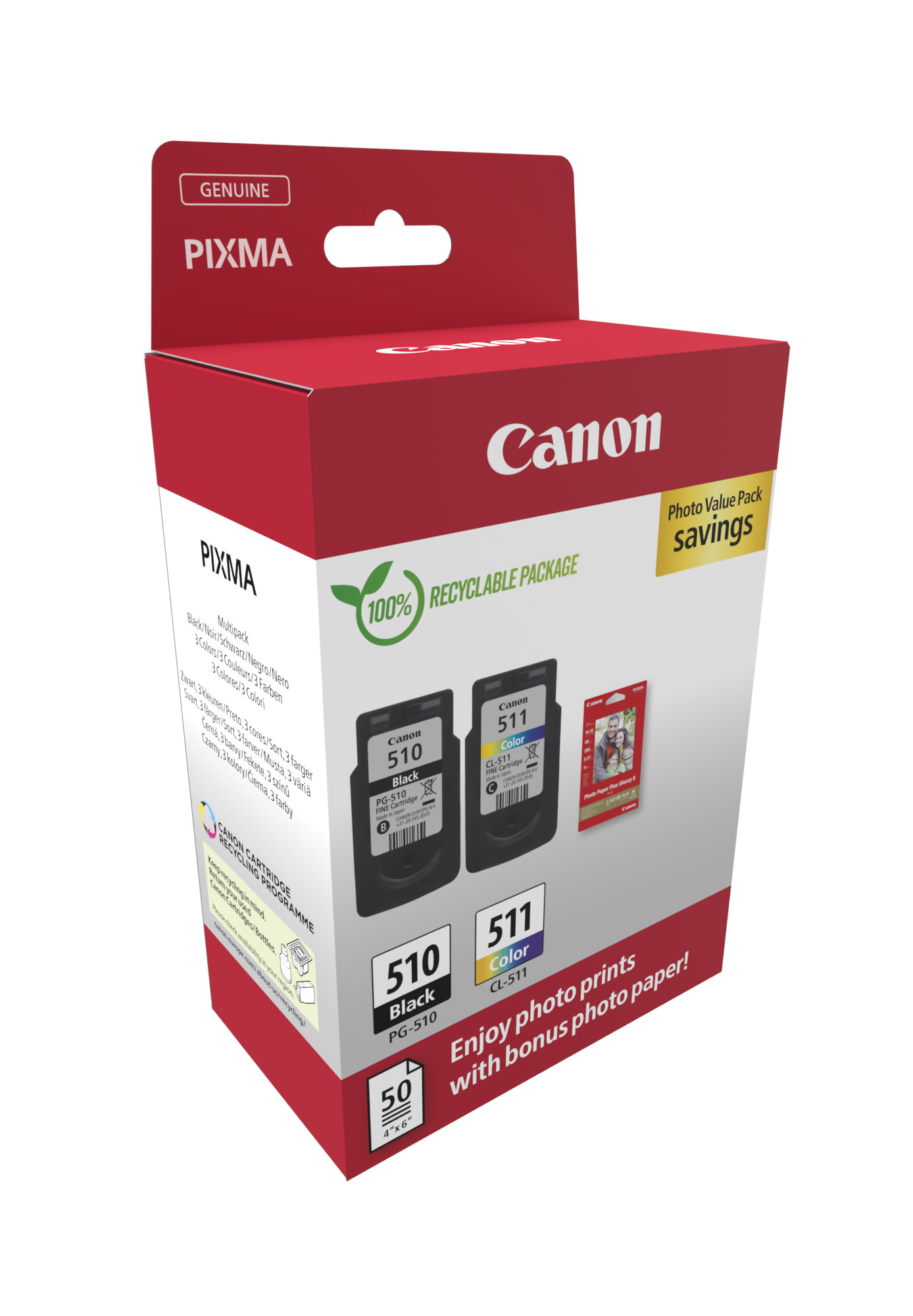 2970B017 CANON PG510CL511 Pixma MP