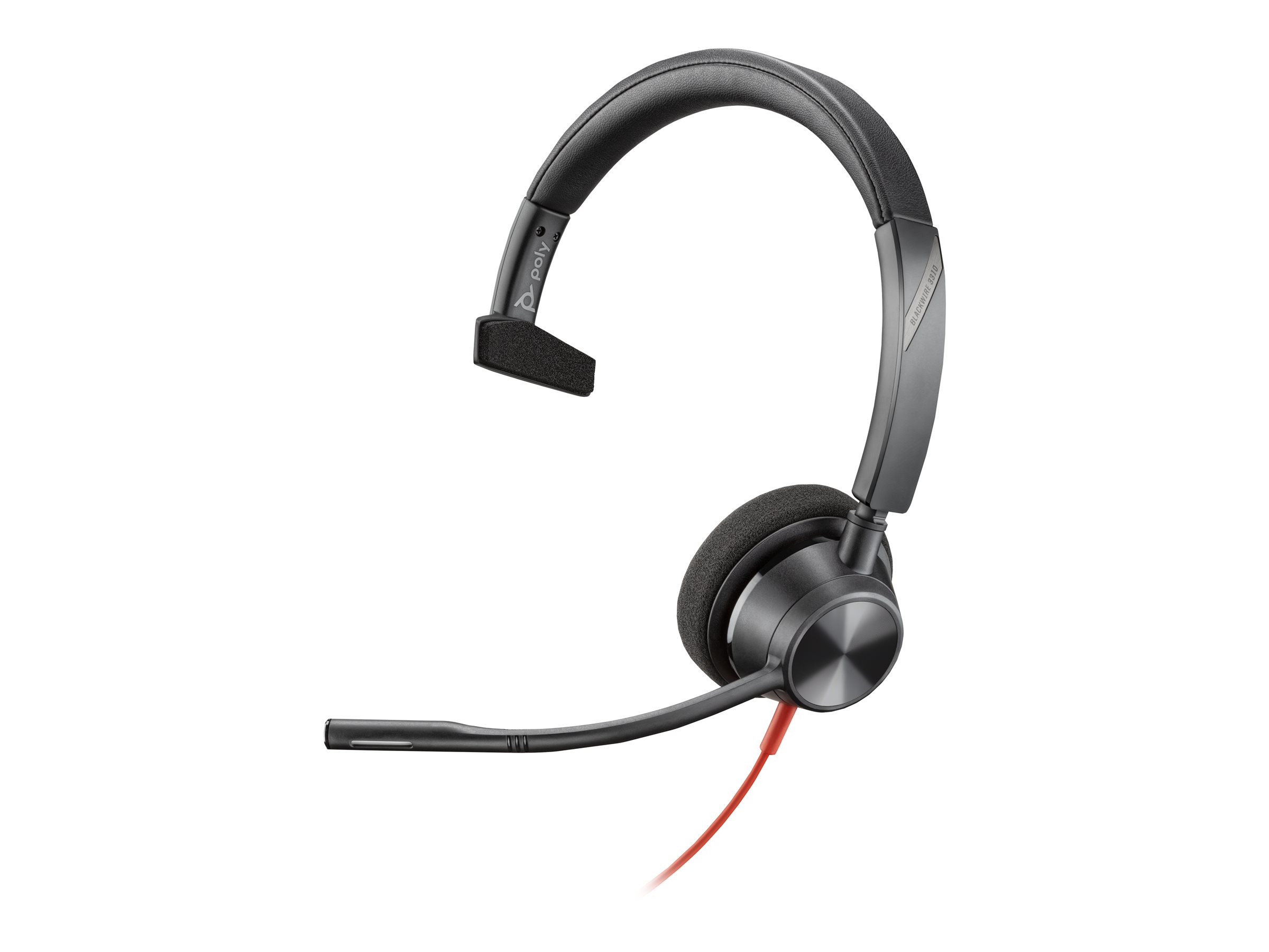 Poly Blackwire 3310M Mono Headset