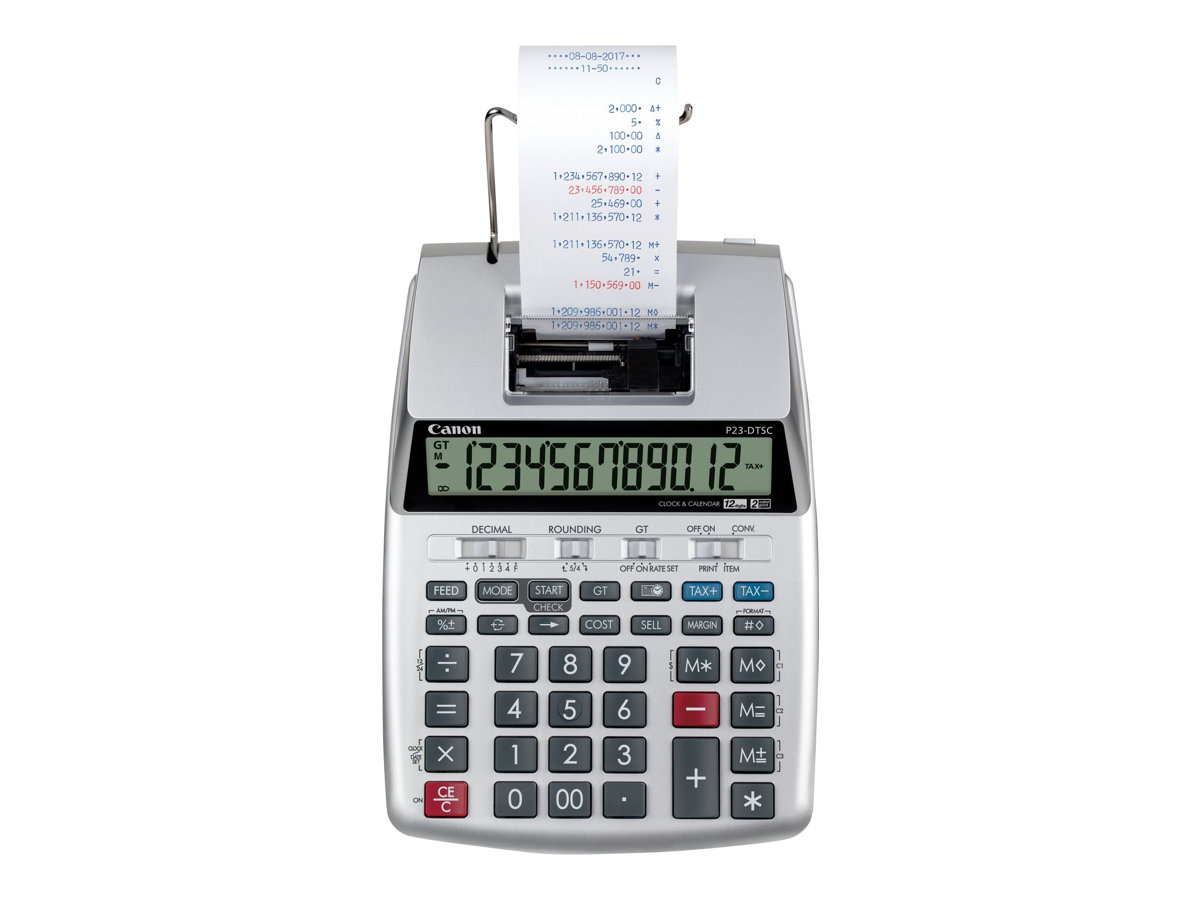 Canon P23-DTSC II Druckrechner LCD