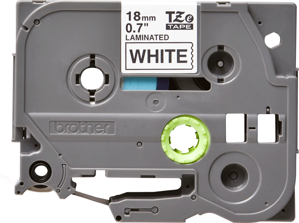 Brother TZe-241 18 mm schwarz/weiß