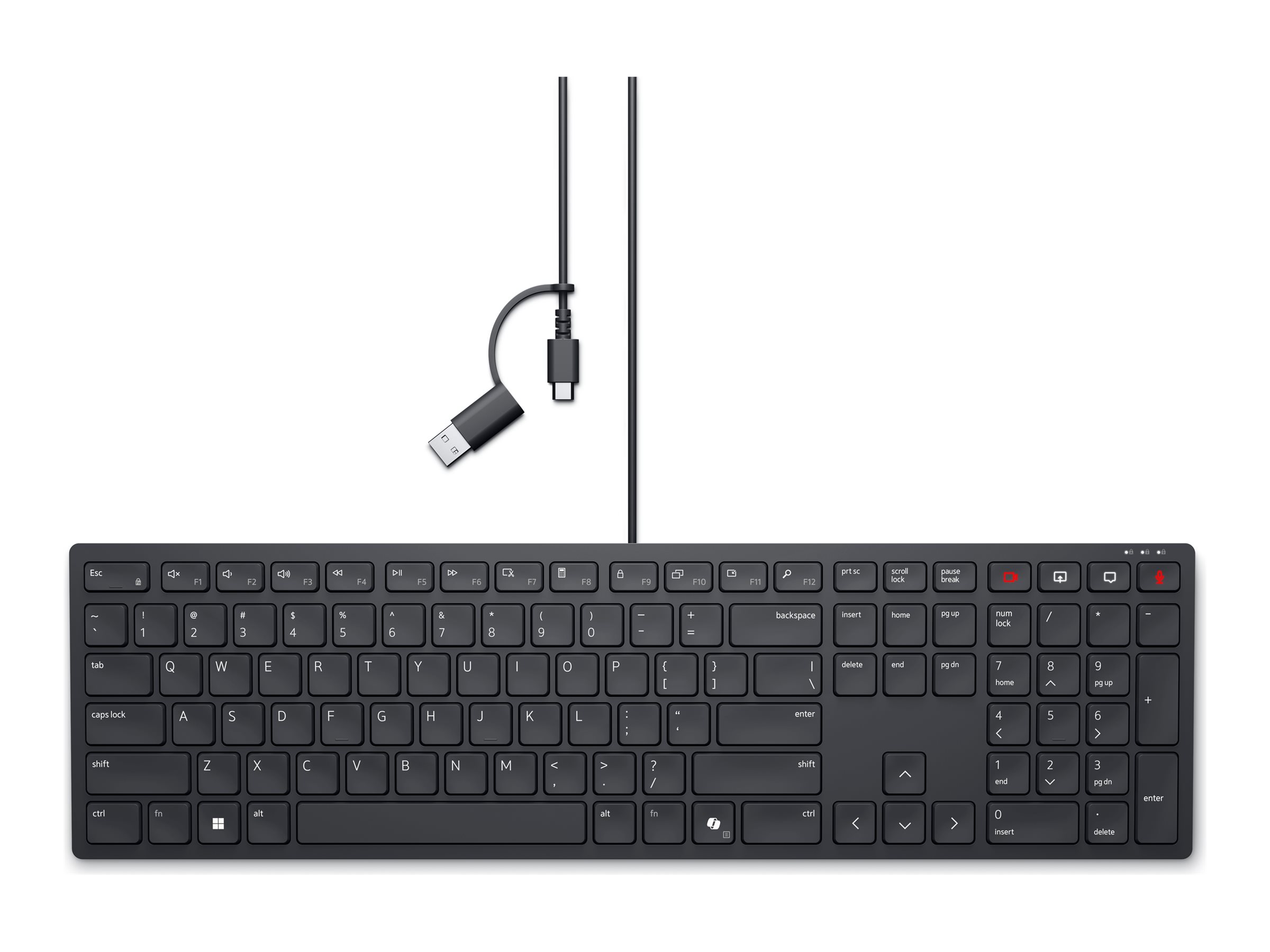Dell KB525C Pro lautlos beleuchtet Schwarz