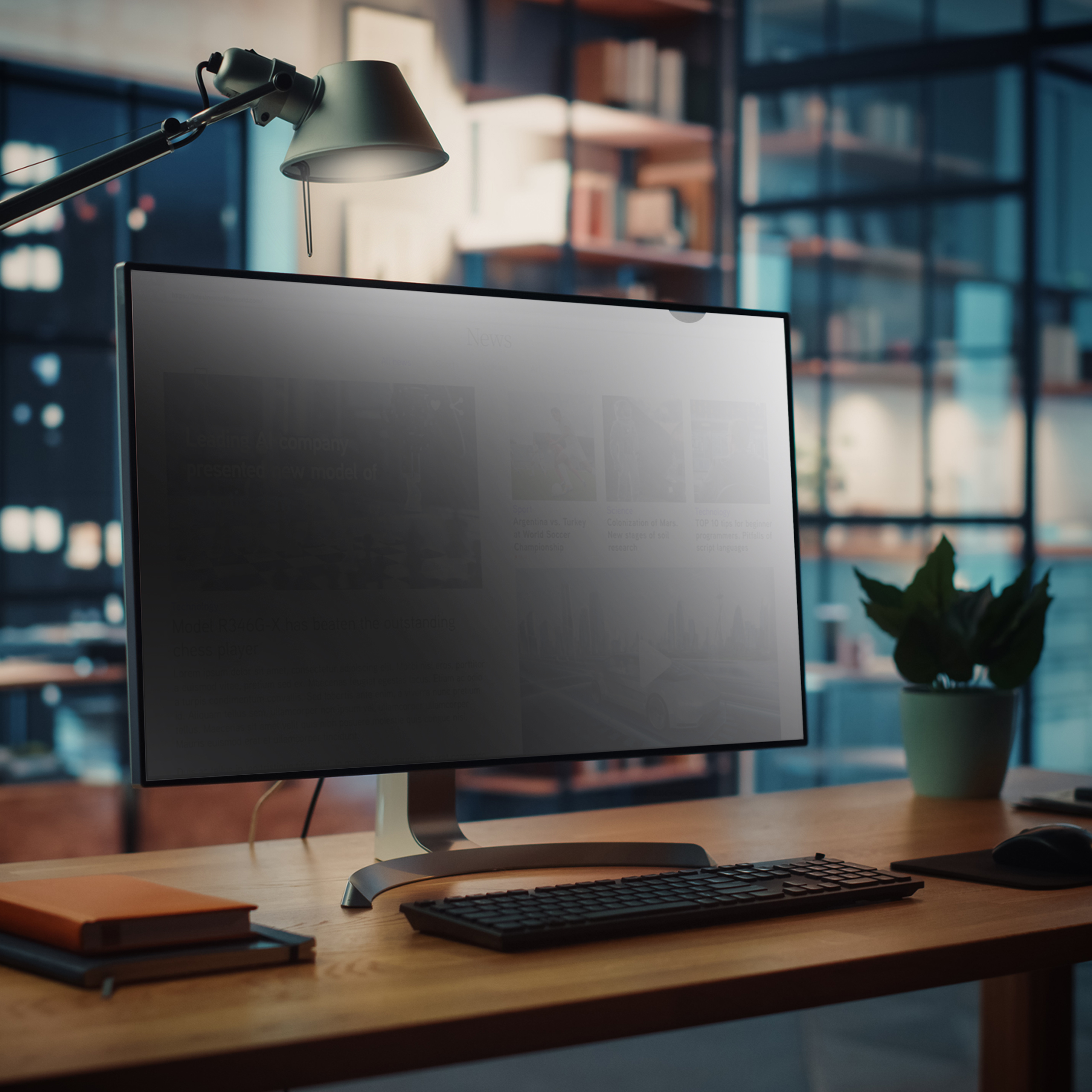 StarTech.com Monitor Blickschutzfilter 27-Zoll