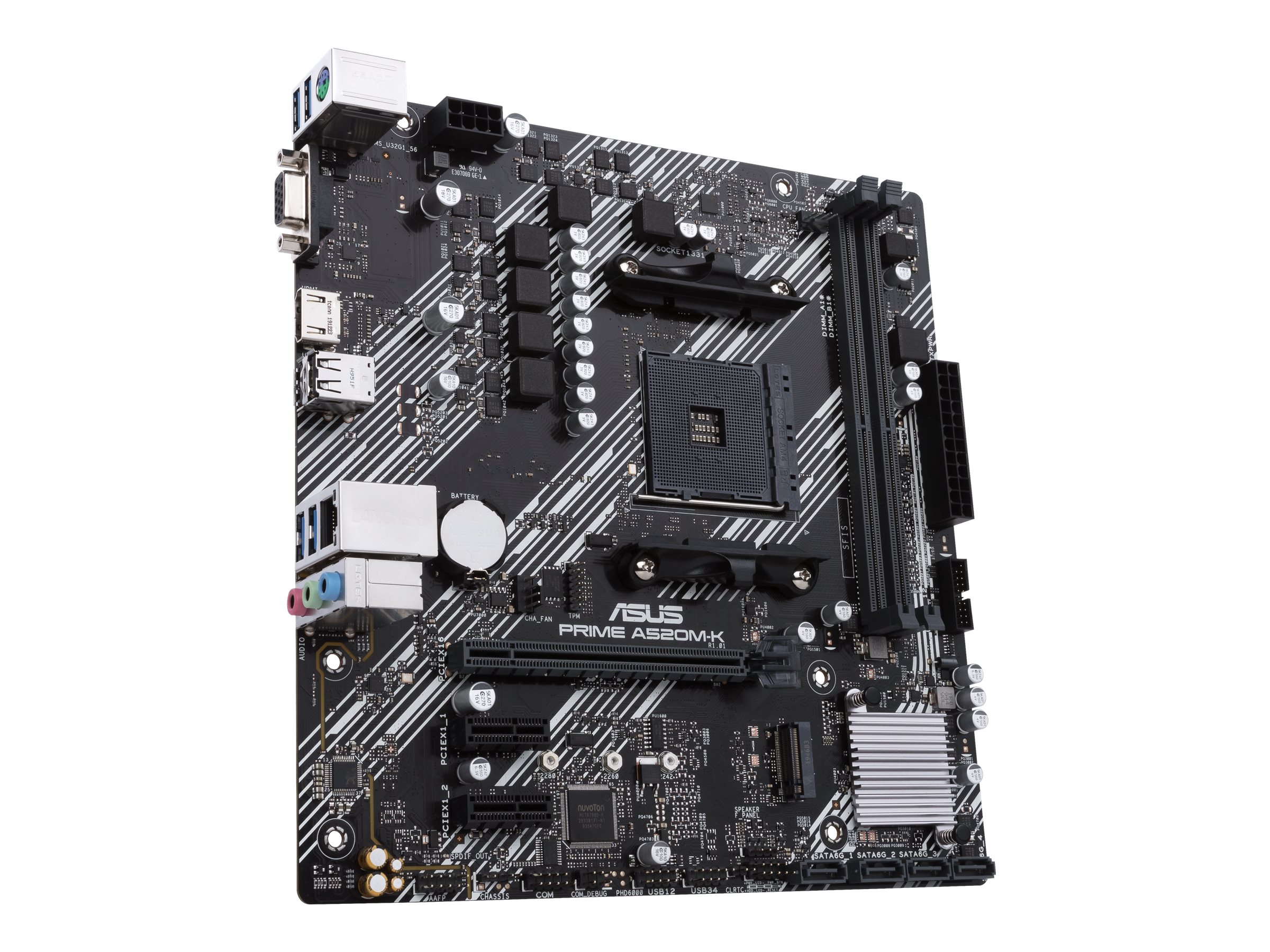 ASUS Prime A520M-K Mainboard Micro-ATX AM4
