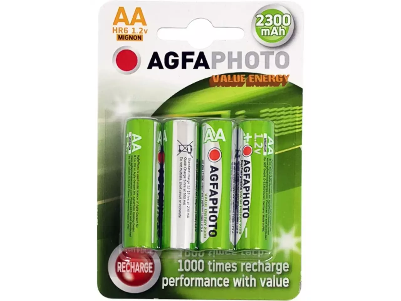 AP Batterien 4er Pack
