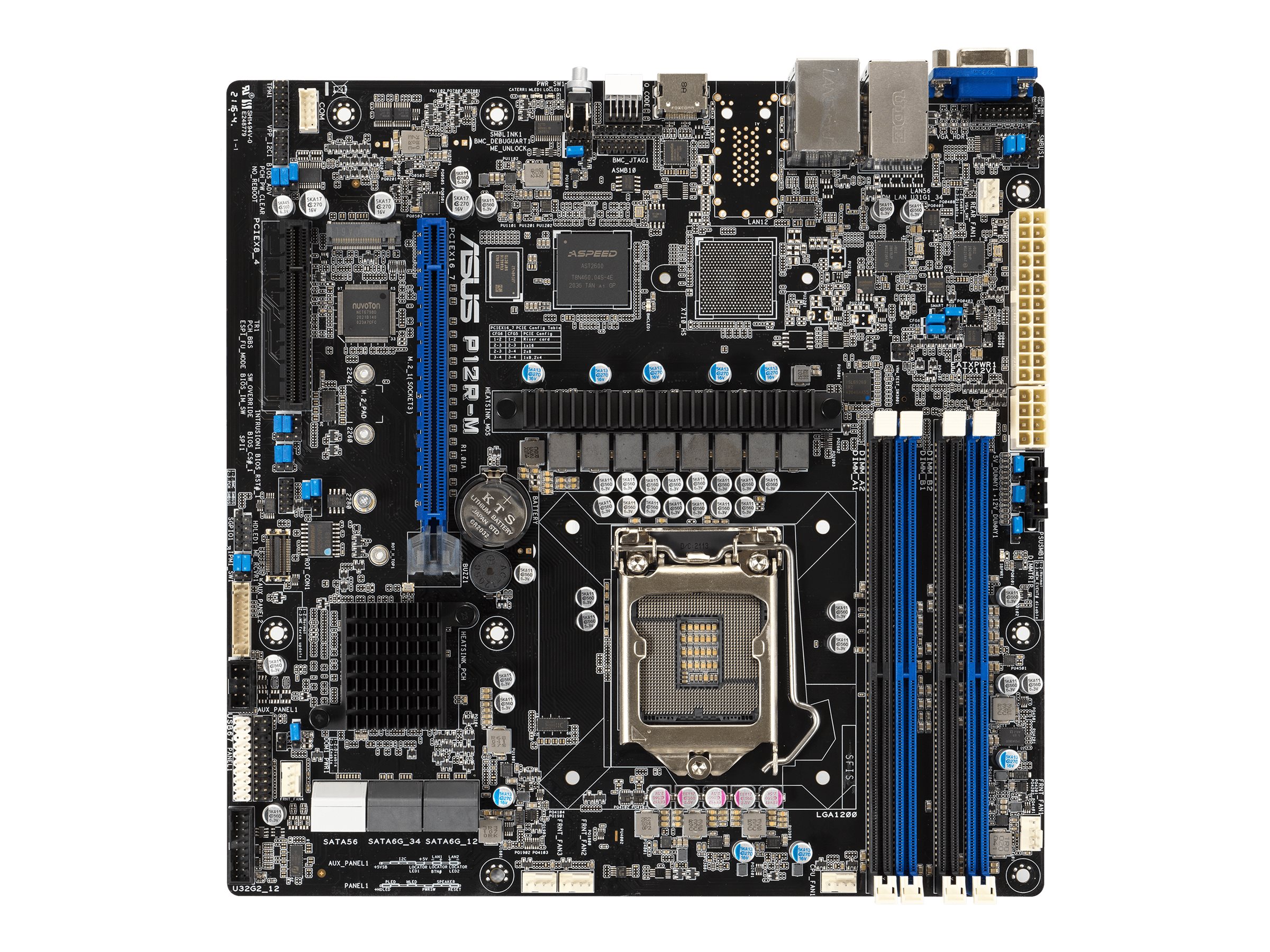 ASUS P12R-M Motherboard micro-ATX LGA1200