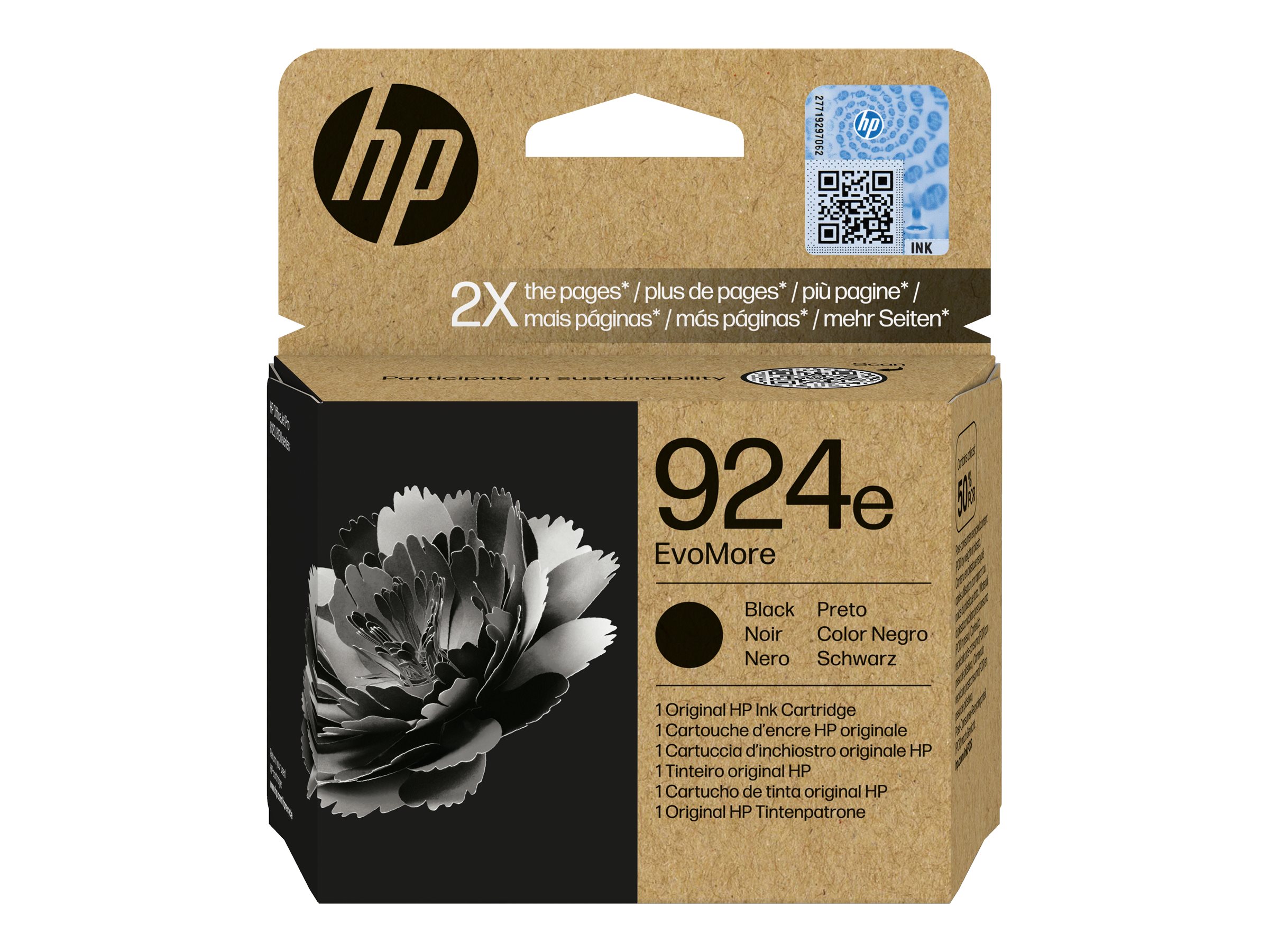 HP 924e EvoMore Schwarz