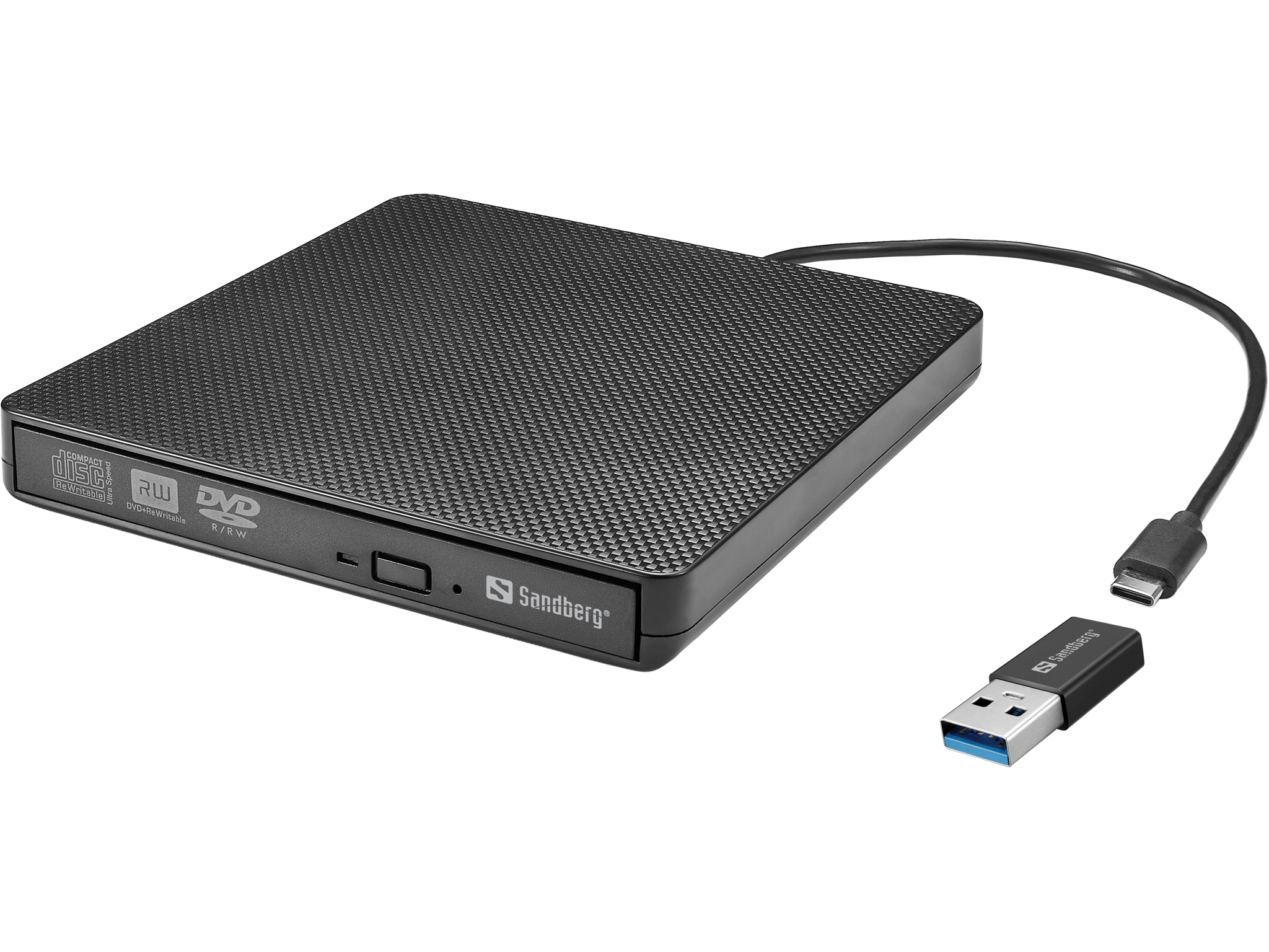 SANDBERG USB-C/A DVD Laufwerk