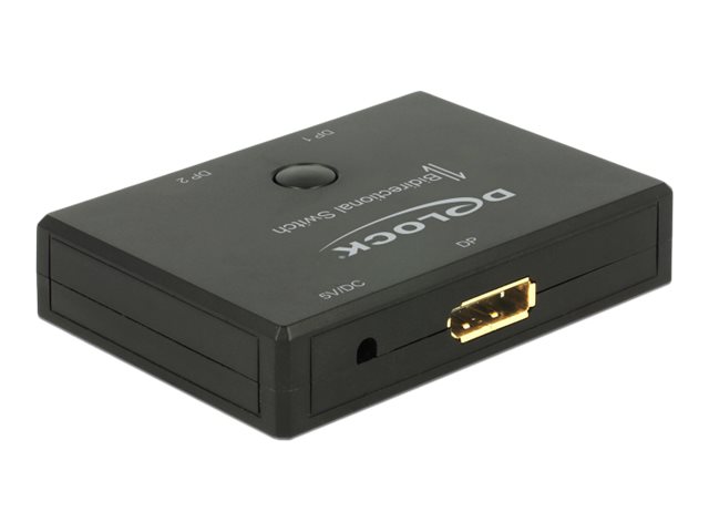 Delock DisplayPort 2:1 Switch bidirektional 4K 60 Hz