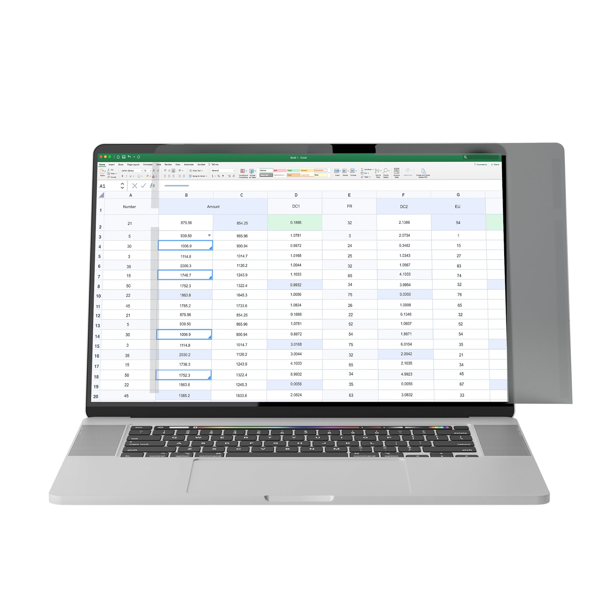 STARTECHCOM 40,64cm 16Zoll MacBook Pro 2123 Laptop Sichtschutzfolie EntspiegelungBlickschutzfolie