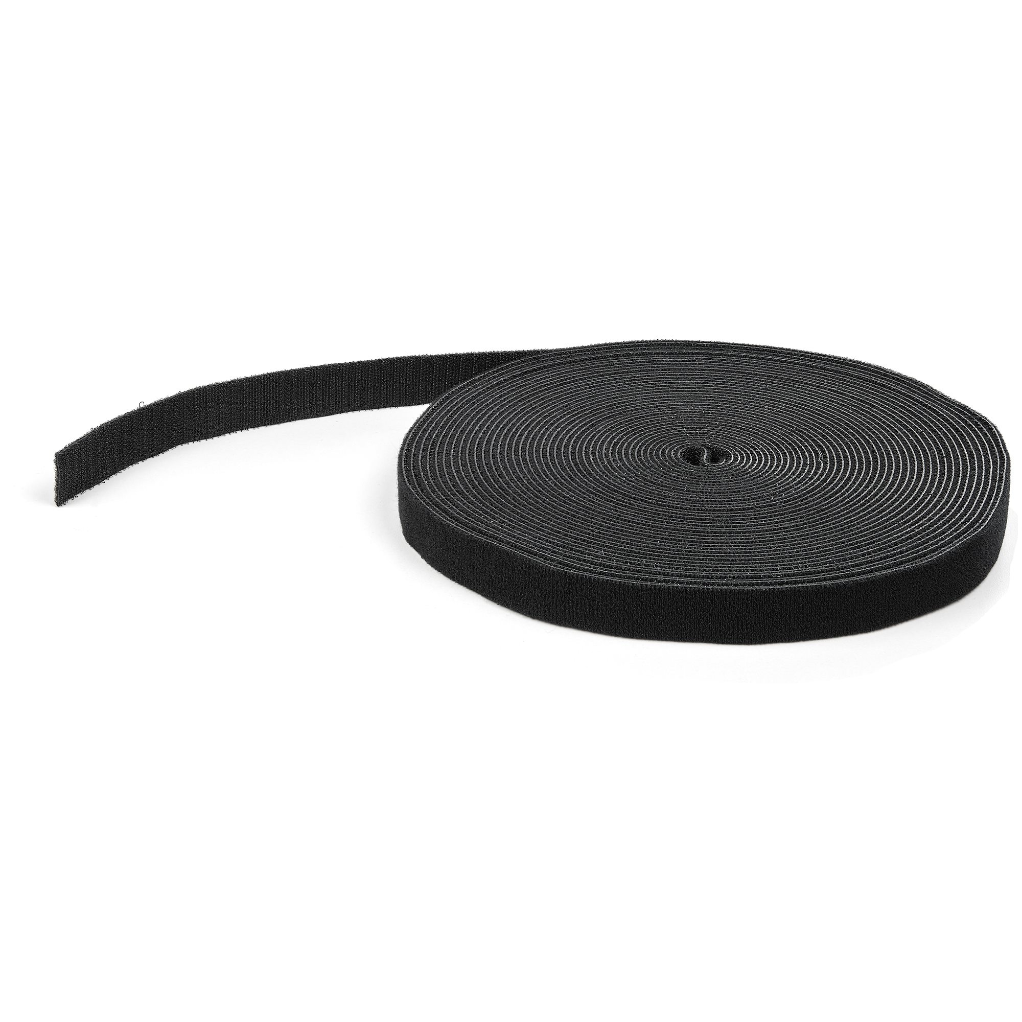 StarTech.com Klettverschluss-Rolle 15m Schwarz