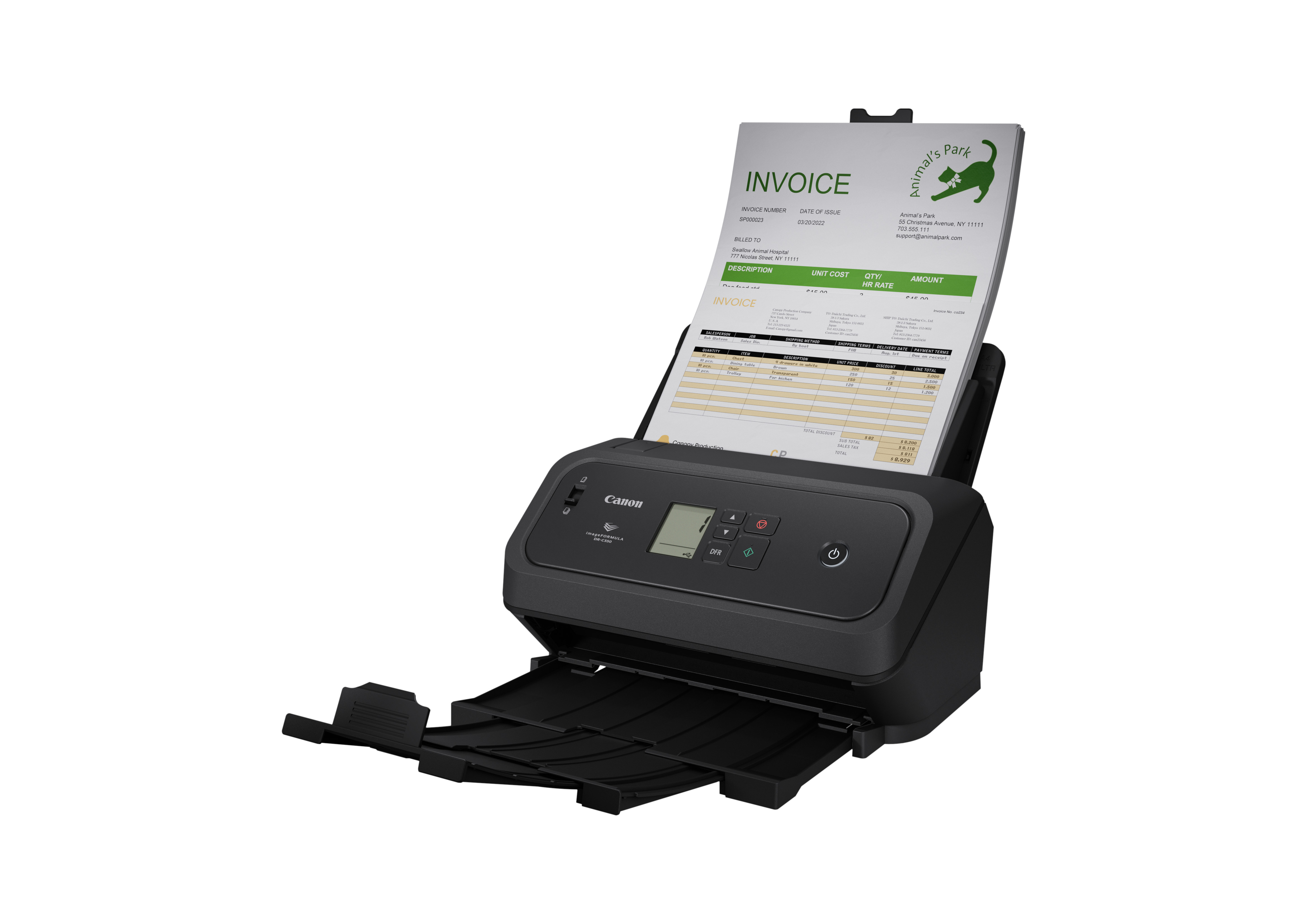 Canon imageFORMULA DR-C340 Duplex Legal 600 dpi