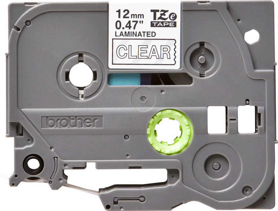Brother TZe-135 Schriftband 12mm weiß/transparent