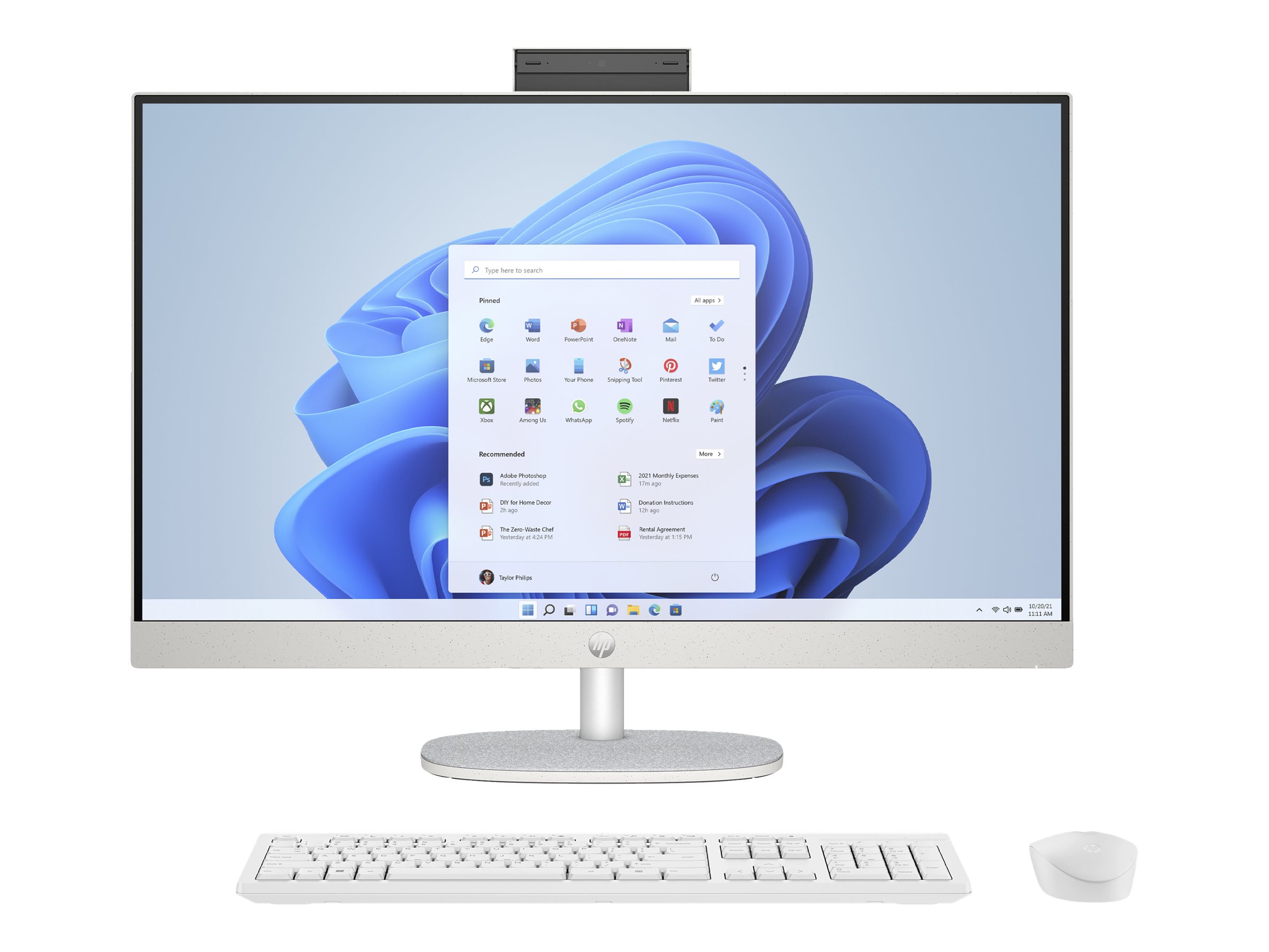 HP All-in-One 27-cr0006ng 27 Zoll Ryzen 7 7730U 16 GB RAM 1 TB SSD