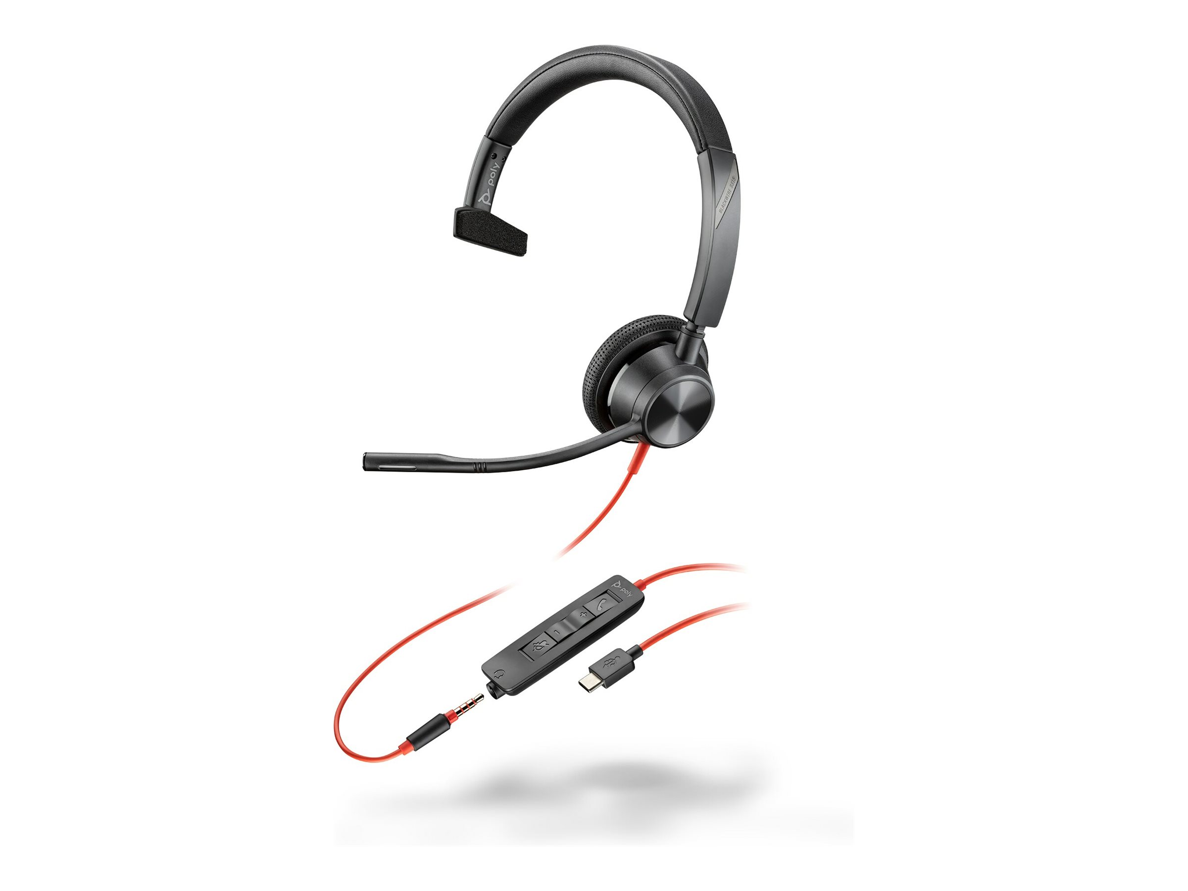 Poly Blackwire 3315 Mono Headset