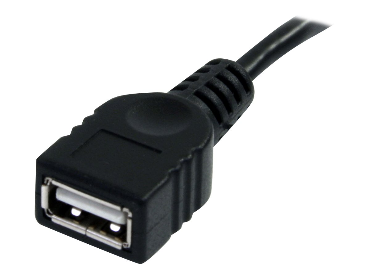 StarTech.com USB 2.0 Verlängerung 90cm Schwarz