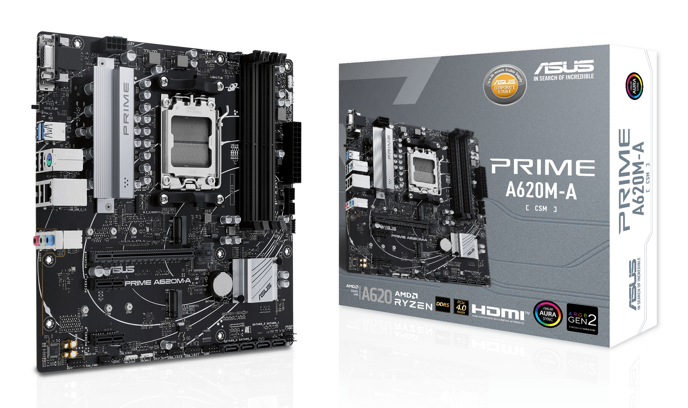 ASUS PRIME A620M-A-CSM A620 micro ATX