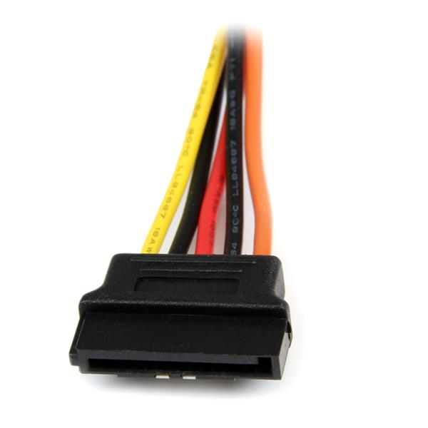StarTech SATA Y-Stromadapter mit Verriegelungs-Clip 15cm