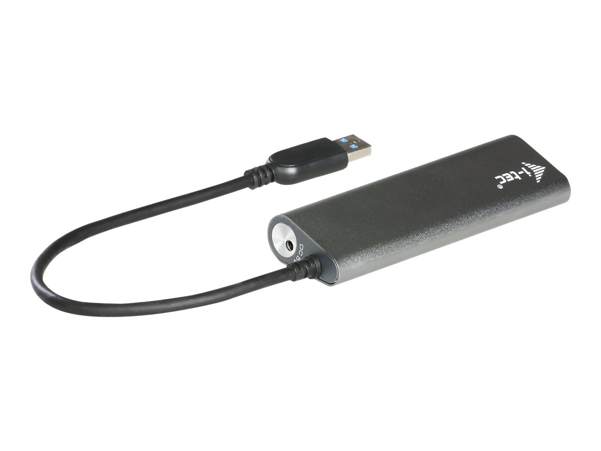 i-tec USB 3.0 Metal Hub 4-fach silber