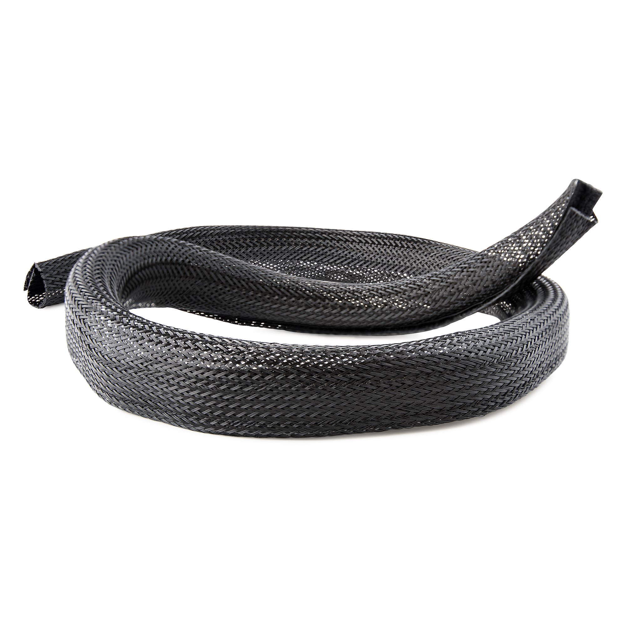 StarTech 10ft 3m Cable Management Sleeve, Trimmable Heavy Duty Cable Wrap, 12 3cm