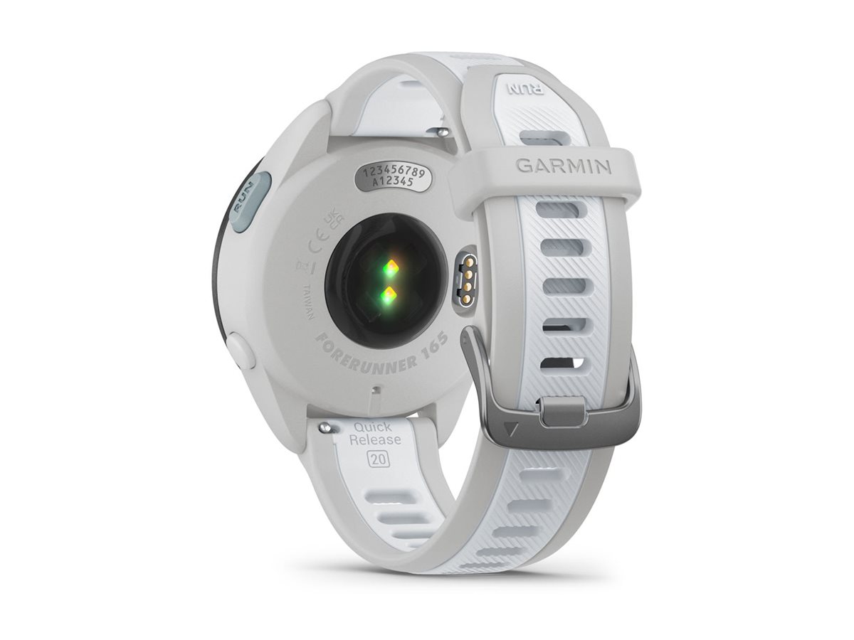 Garmin Forerunner 165 Mist Grey Whitestone 1,2 Zoll