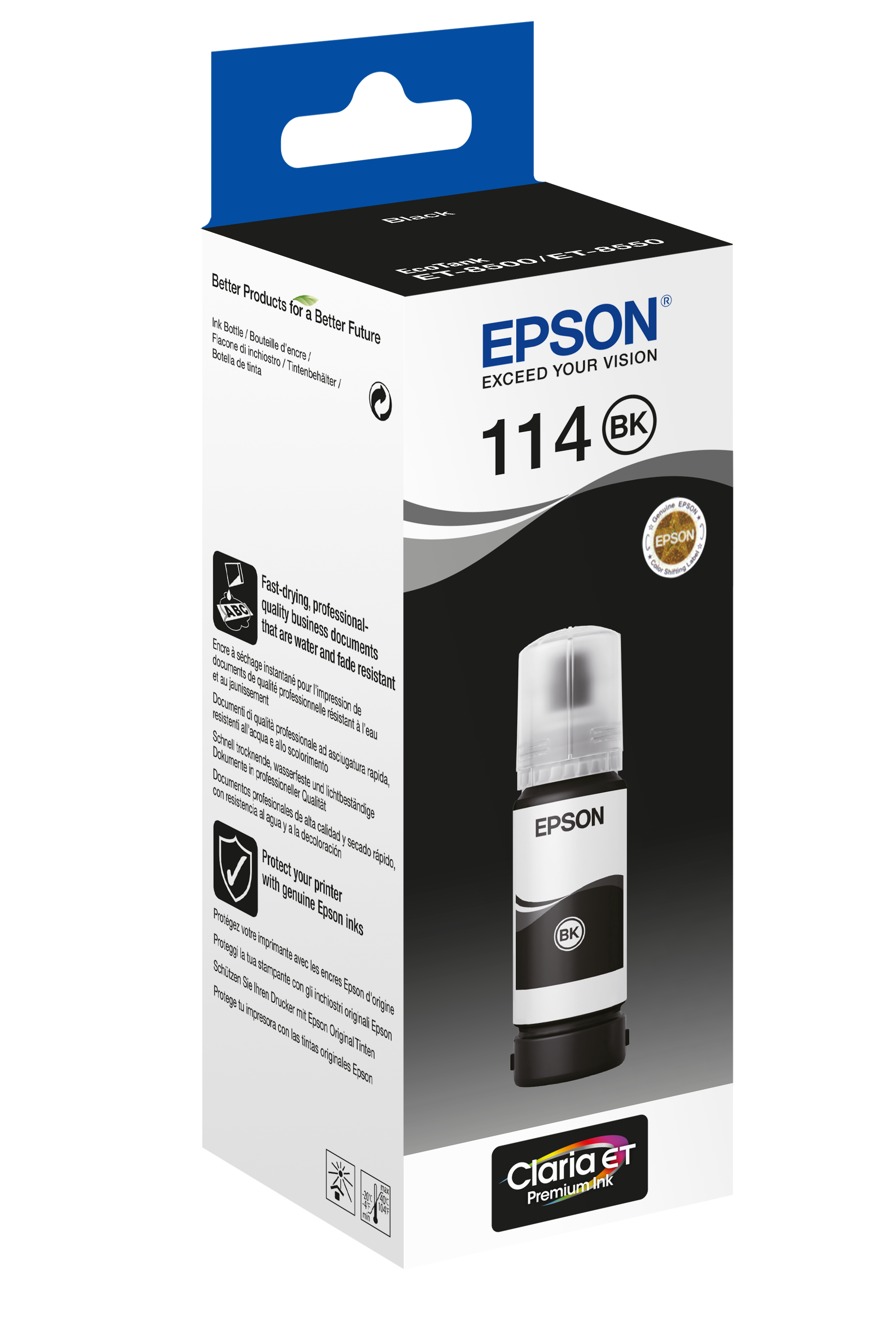 Epson EcoTank 114 Pigment-Schwarz
